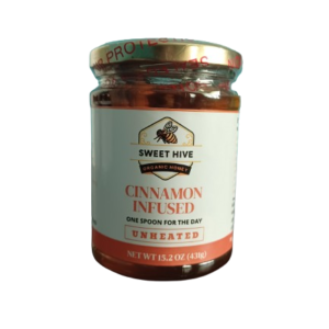 Cinnamon Infused Honey Unheated 300ml
