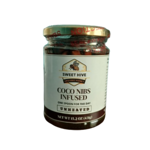 Coco Nibs Infused Honey Unheated 300ml
